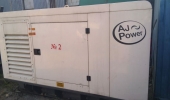 Б/у Дизельный генератор 100 квт AJ Power AJ138 в кожухе